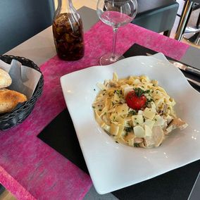 plat de pâte pomodoro